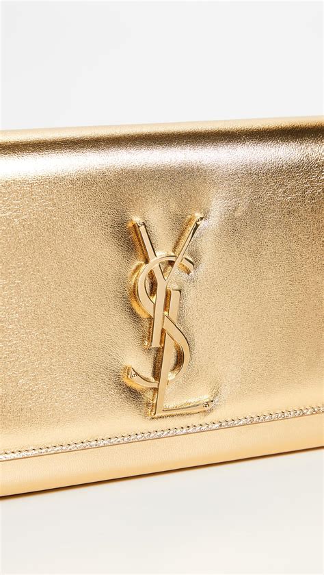 ysl striped clutch|ysl metallic clutch.